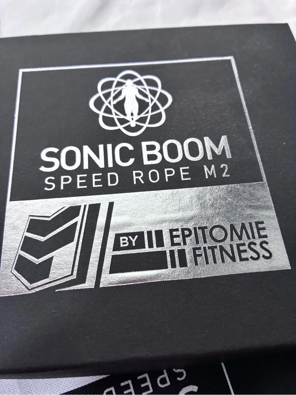 Epitomie Fitness Sonic Boom M2 Speed Jump Rope – Red & Black